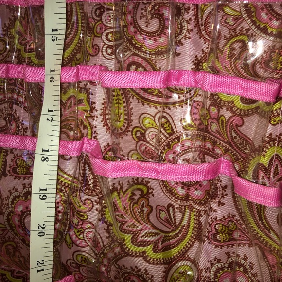 Hanging jewelry organizer NWT perfect for staying organized double-sided - Picture 11 of 13